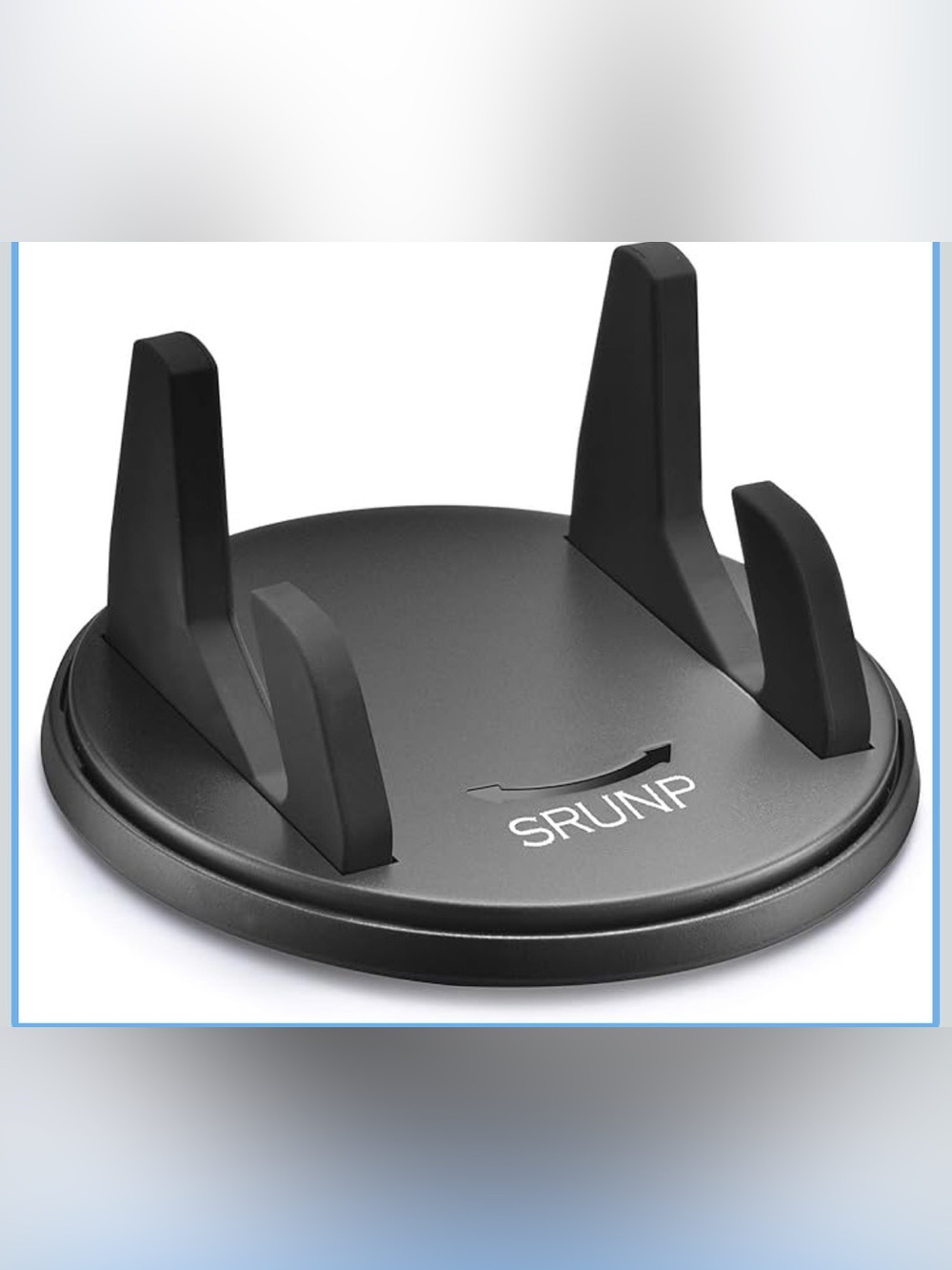 Car Phone Mount with Three-Point Support for Car Dashboard